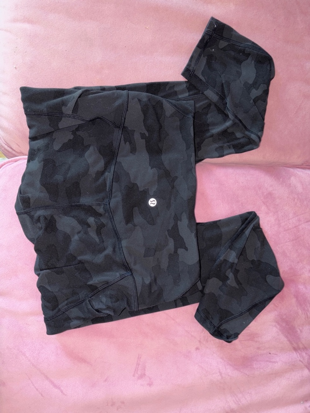 lululemon camo align high rise pant with pockets